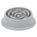 Slow feeder dog bowl front view